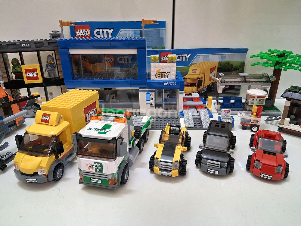 레고 시티 60097 다운 타운--2