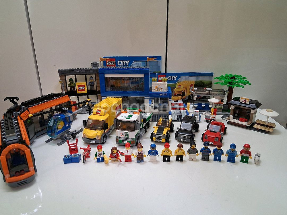 레고 시티 60097 다운 타운--0