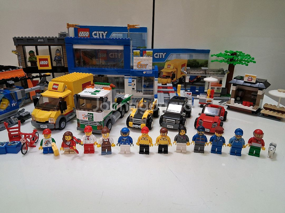 레고 시티 60097 다운 타운--1