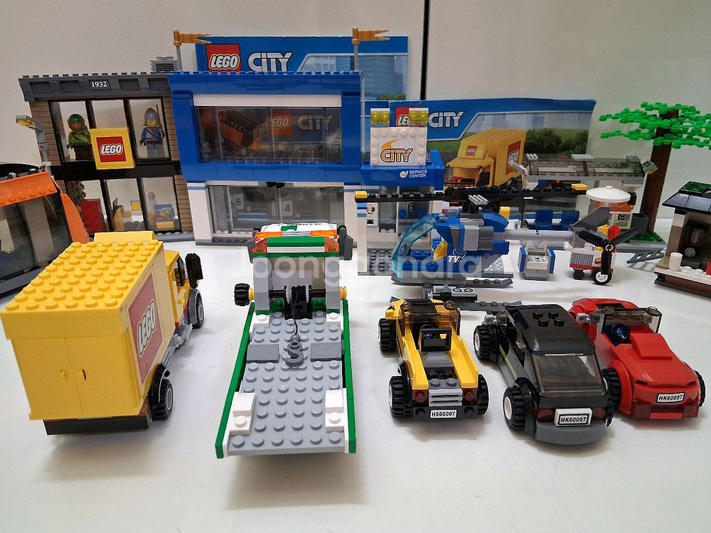 레고 시티 60097 다운 타운--3