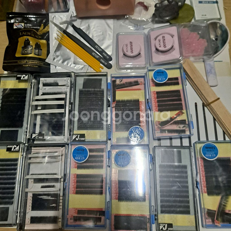 국가미용시험 실습 각종 재료/일괄 7만--3