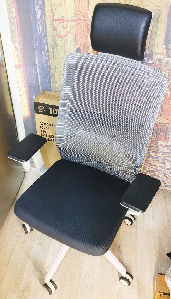 레니프 스마트 알람체어 학생용/업무용 사무용의자- 블랙 이미지