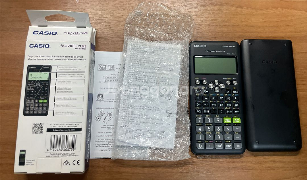 카시오 fx-570ES PLUS 2nd 공학용 계산기--0