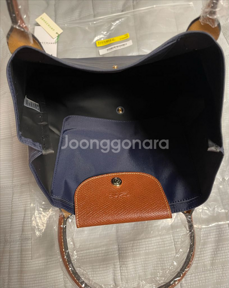 [새상품]롱샴 플리아쥬 버티컬 토트백 노트북서류가방--2