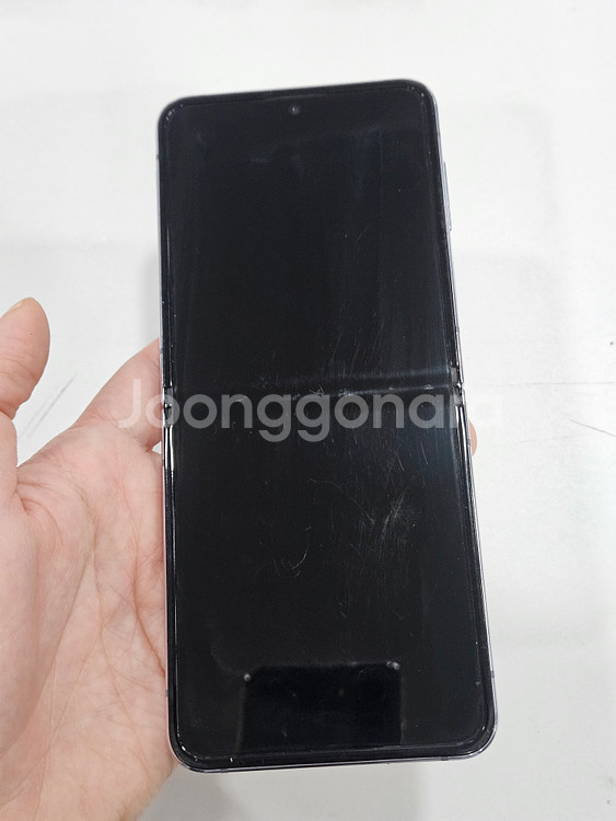 갤럭시Z플립4 블루 256GB 가성비폰 8만원--5