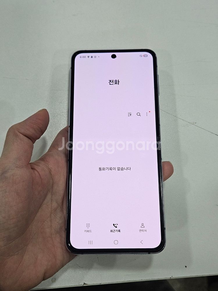 갤럭시Z플립4 블루 256GB 가성비폰 8만원--6