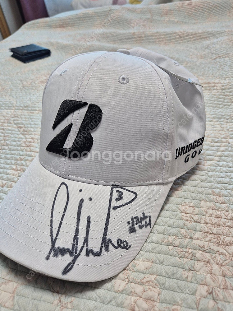 골프 임진희프로 싸인 모자새제품택포 50000원 (--0