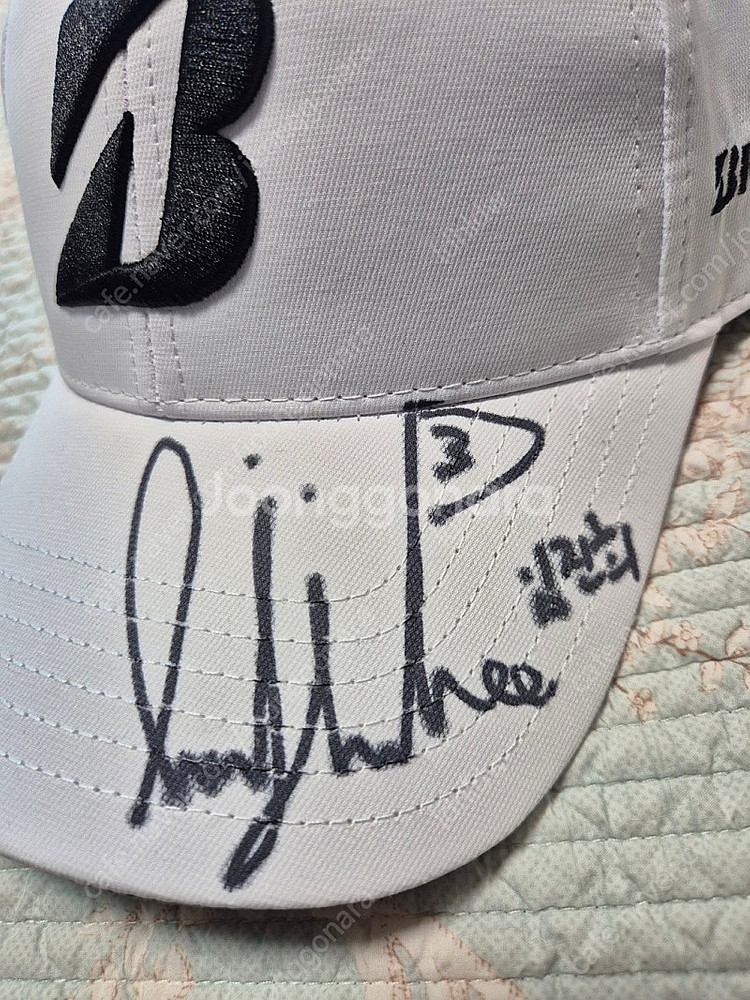 골프 임진희프로 싸인 모자새제품택포 50000원 (--1