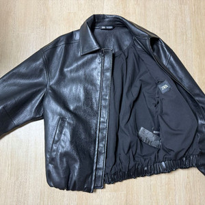 자라 남성 레더자켓 (새상품)