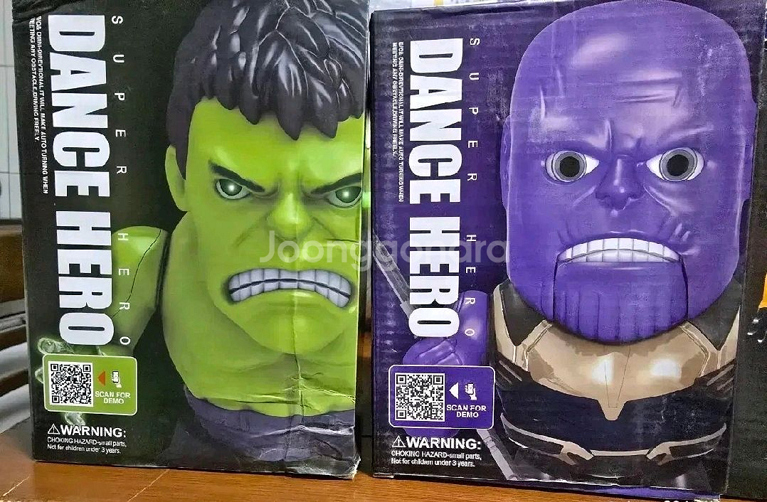 춤추는 어벤져스 피규어 5세트 팝니다--2