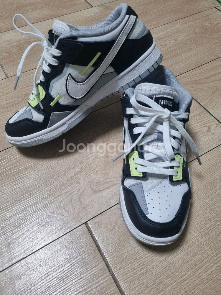 나이키 덩크로우 블랙 레몬--0