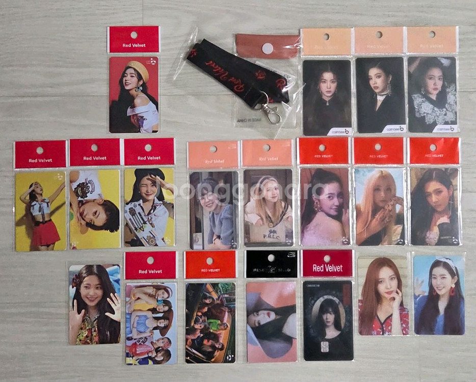 레드벨벳 교통카드/포토카드/굿즈--0