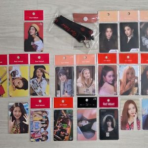 레드벨벳 교통카드/포토카드/굿즈