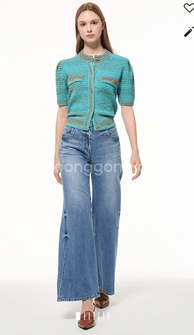 22 타임 니트 가디건--1