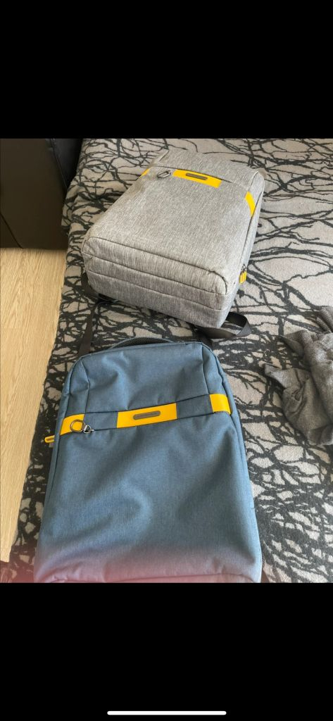 만다리나덕 SMART 백팩 회색 또는 네이비 새상품--4