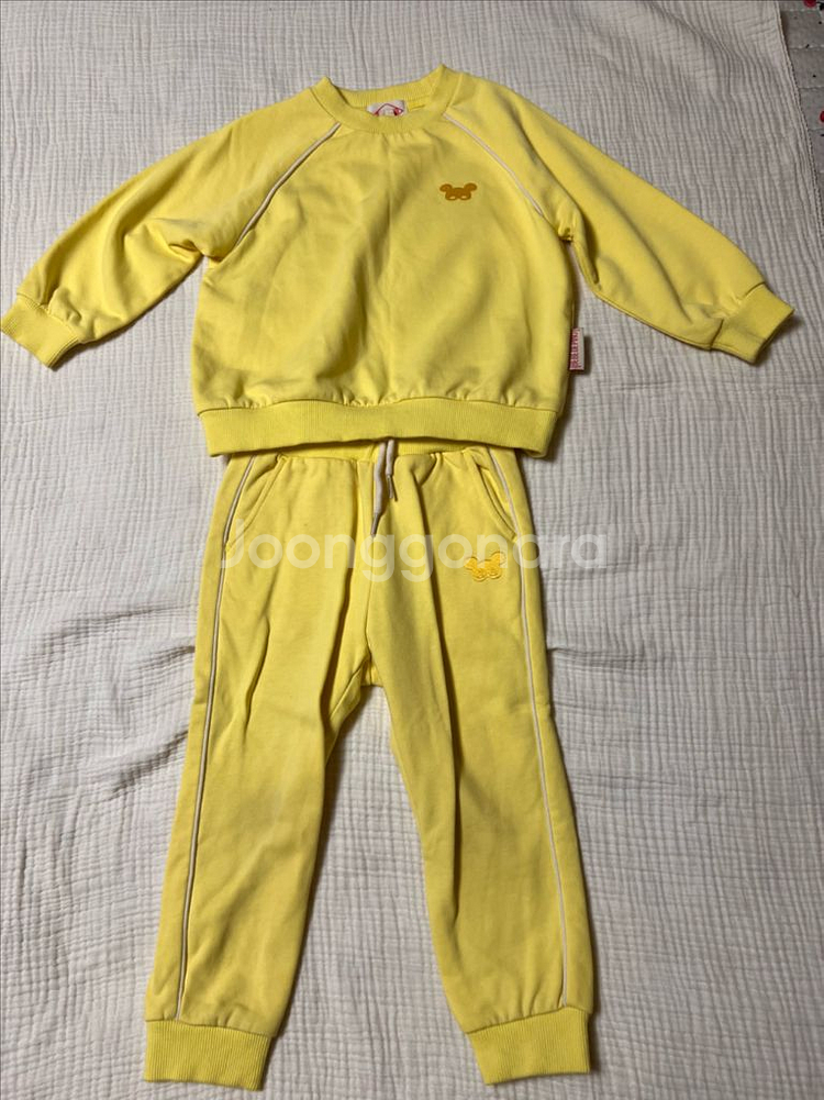 베베드피노 베이직 맨투맨 상하 100--1