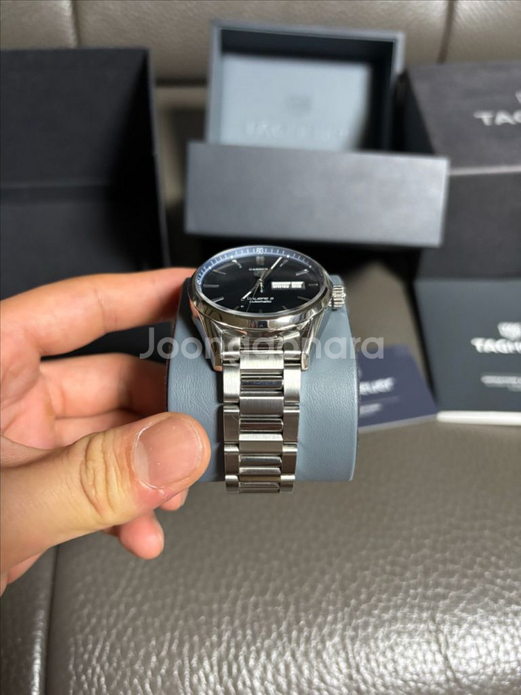 태그호이어 까레라 칼리버5 41mm 청판--2