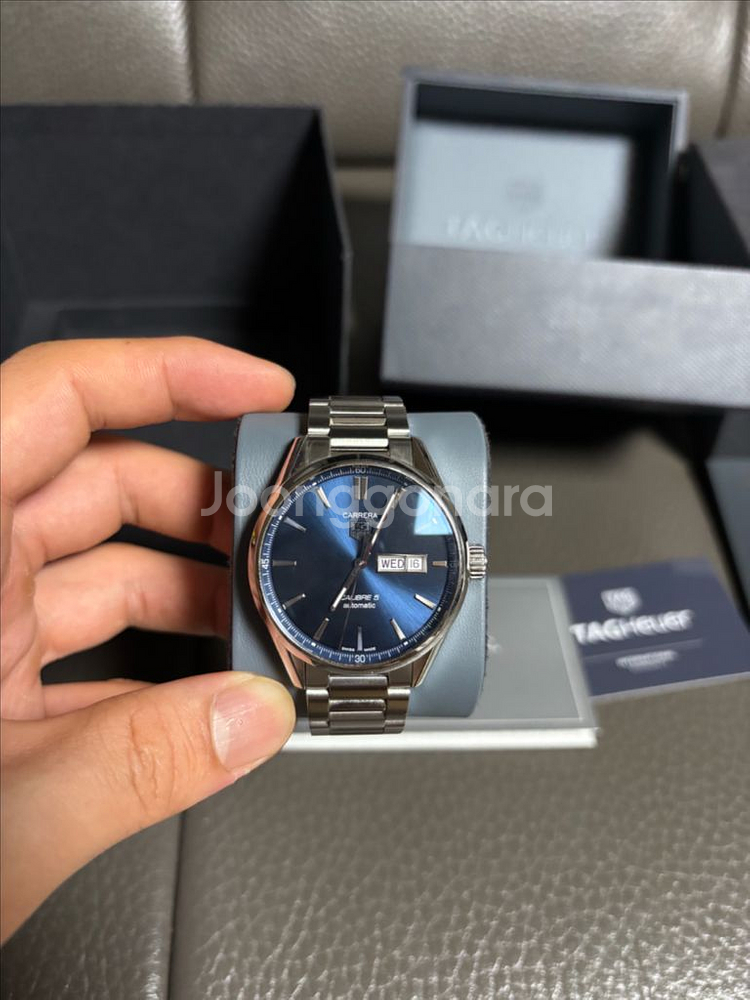 태그호이어 까레라 칼리버5 41mm 청판--1