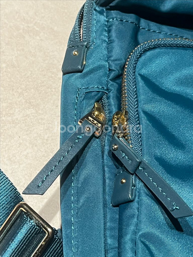 (거의새것) 투미 TUMI 백팩 배낭 청록색--6