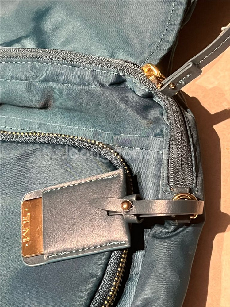 (거의새것) 투미 TUMI 백팩 배낭 청록색--5