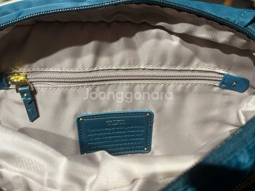 (거의새것) 투미 TUMI 백팩 배낭 청록색--7