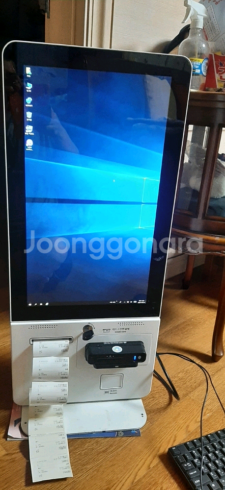 하나시스키오스크 K-220D 탁상용키오스크 카드전용--0