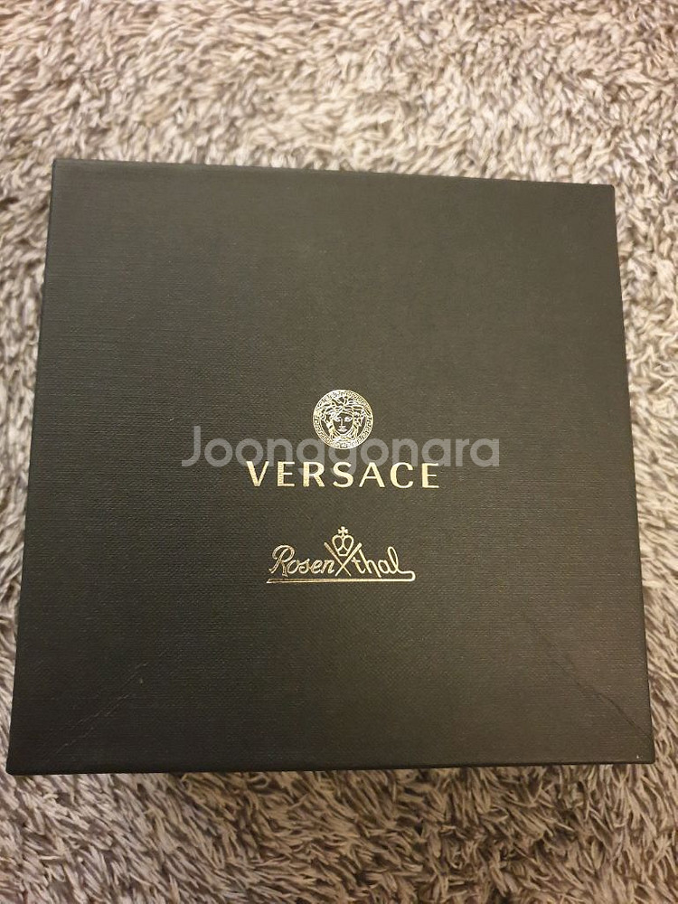 부산 베르사체 아이러브 바로크 머그잔 새제품--1