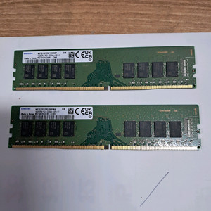 삼성ddr4 16G 3200 두개 택포