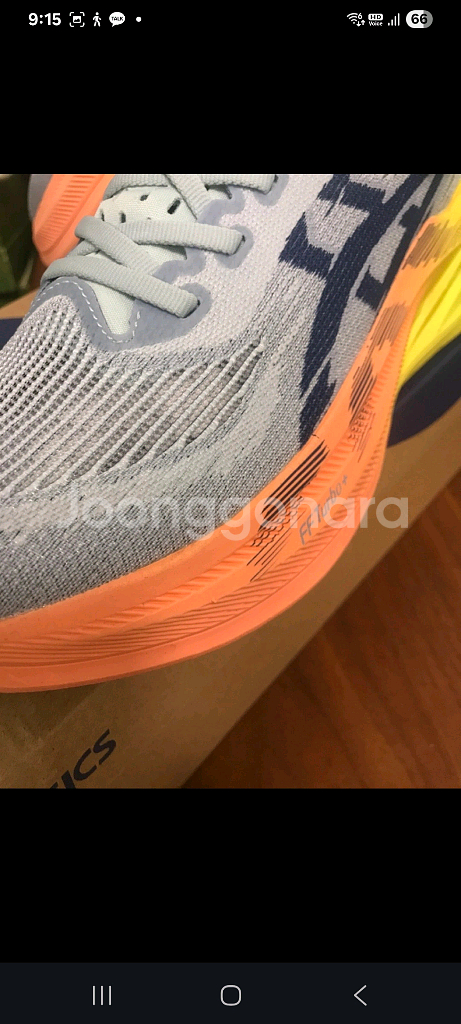 아식스 슈퍼블라스트2 파리 런닝화 265 새상품--1