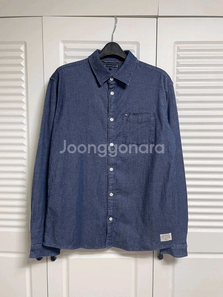 타미힐피거 데님 셔츠--0