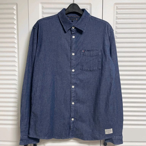 타미힐피거 데님 셔츠