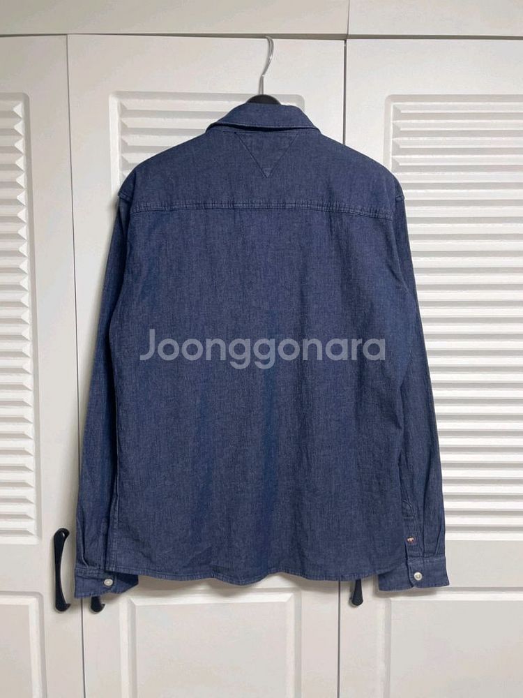 타미힐피거 데님 셔츠--1