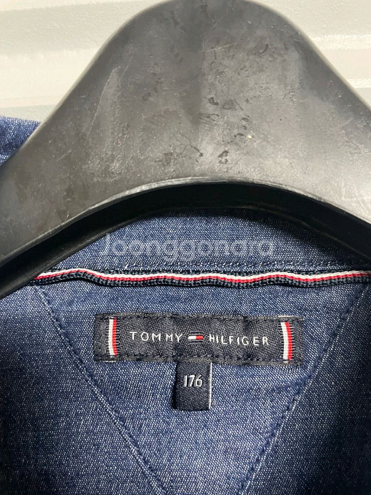 타미힐피거 데님 셔츠--3