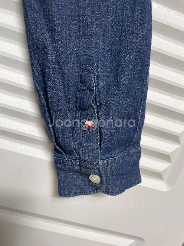 타미힐피거 데님 셔츠--6