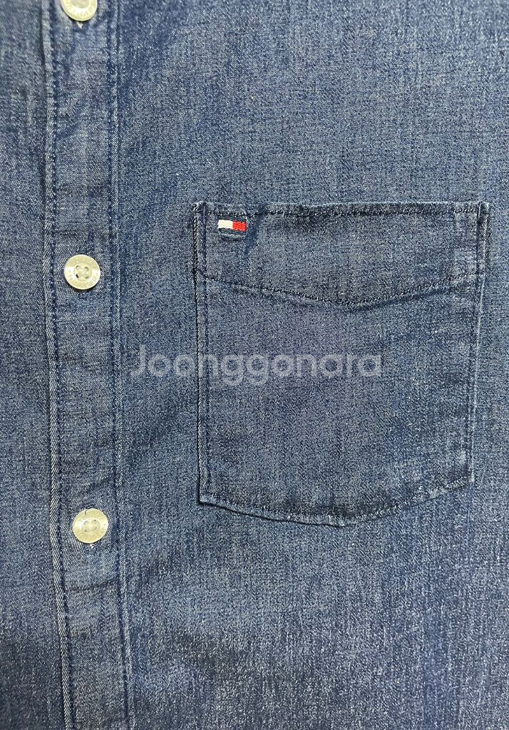 타미힐피거 데님 셔츠--4