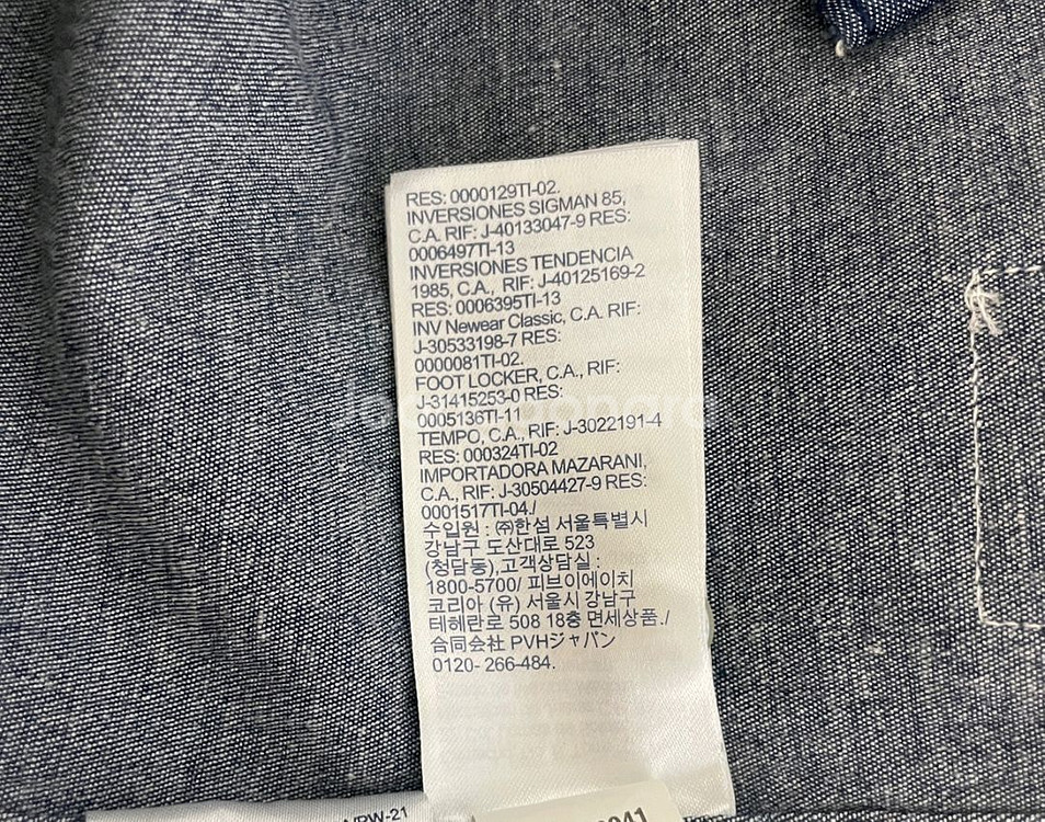 타미힐피거 데님 셔츠--8