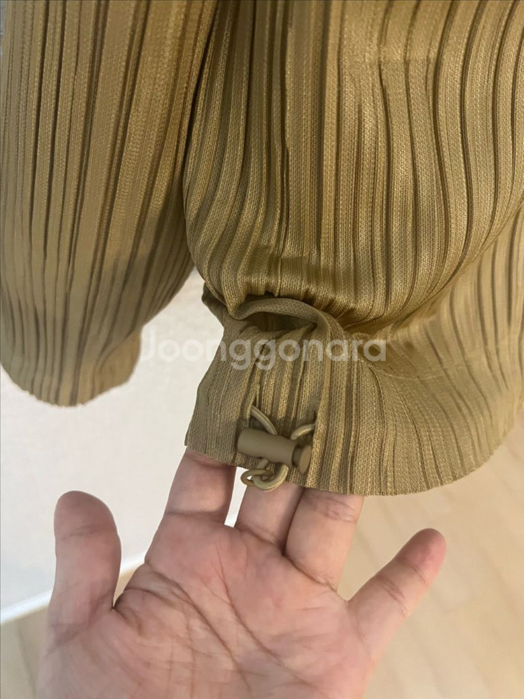 플리츠플리즈 다운 숏코트--4