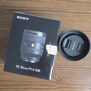 소니 FE 35mm F1.4 GM 렌즈