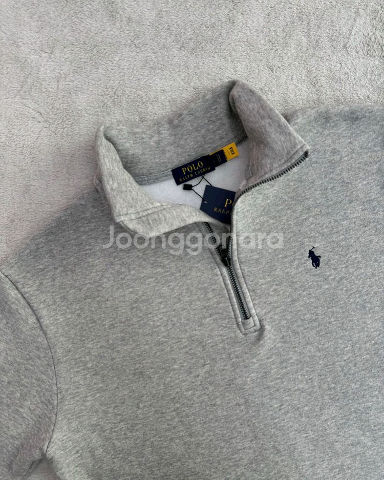 폴로 플리스 반집업--2