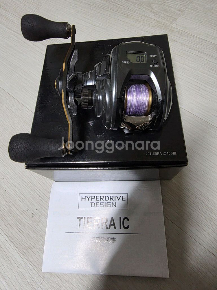 다이와 20티에라ic 100l 좌핸 직구--1