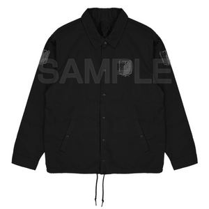 진격의 거인 조사병단 코치 자켓 블랙 XL 공식굿즈