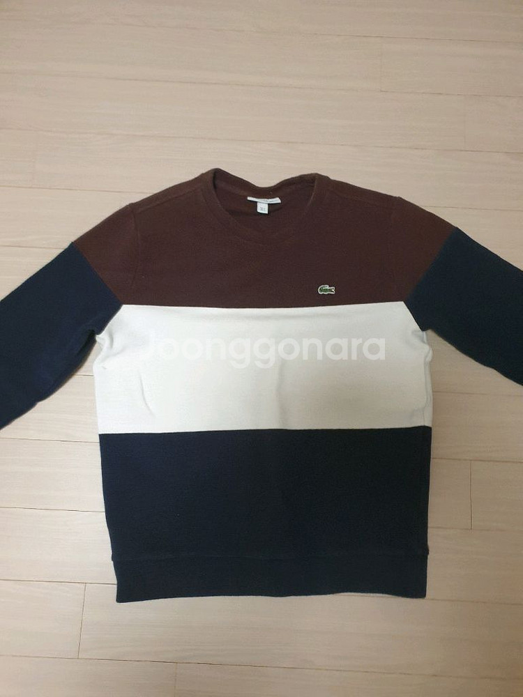 부산 라코스테 골지면 니트 스웨터 95 사이즈--0