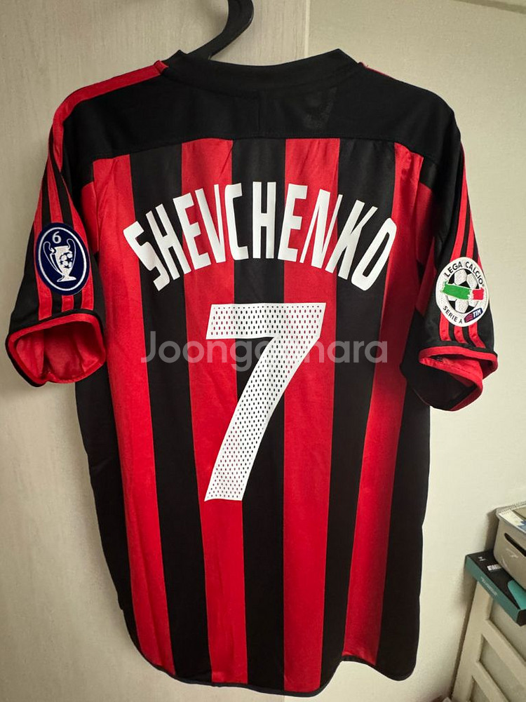 [M] 2003-04 AC밀란 홈 쉐우첸코 유니폼--2