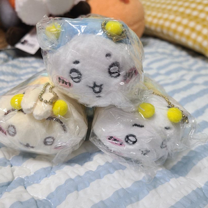 ~11/30 1천 할인 - 꿀벌 치이카와 키링 인형3종