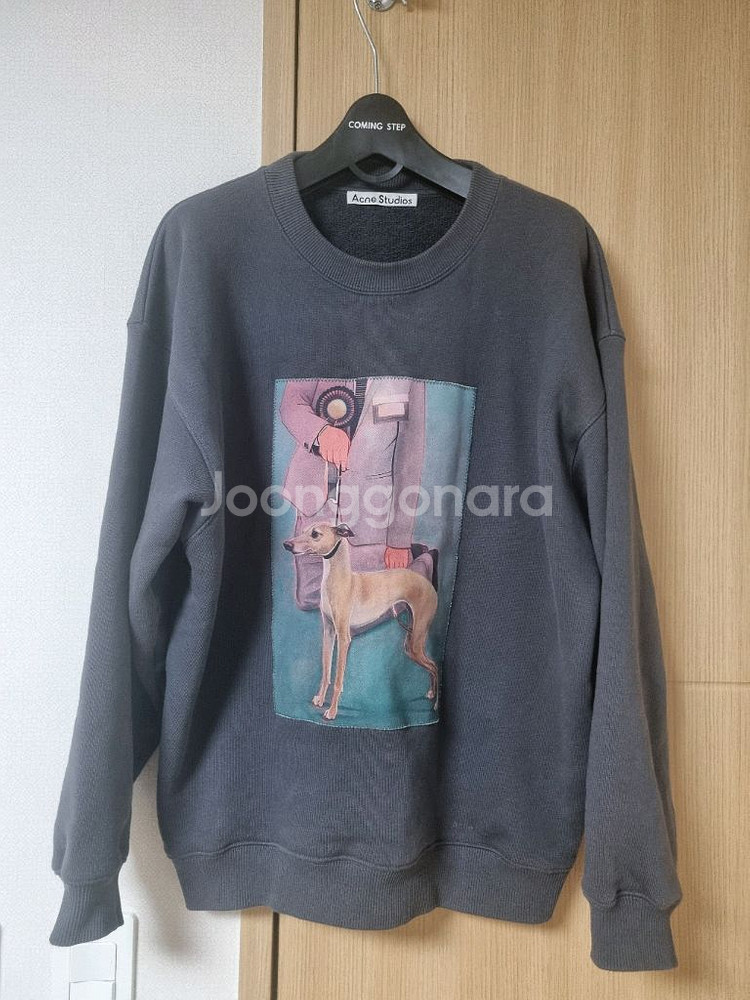 아크네스튜디오 도그 맨투맨 그레이 S--0