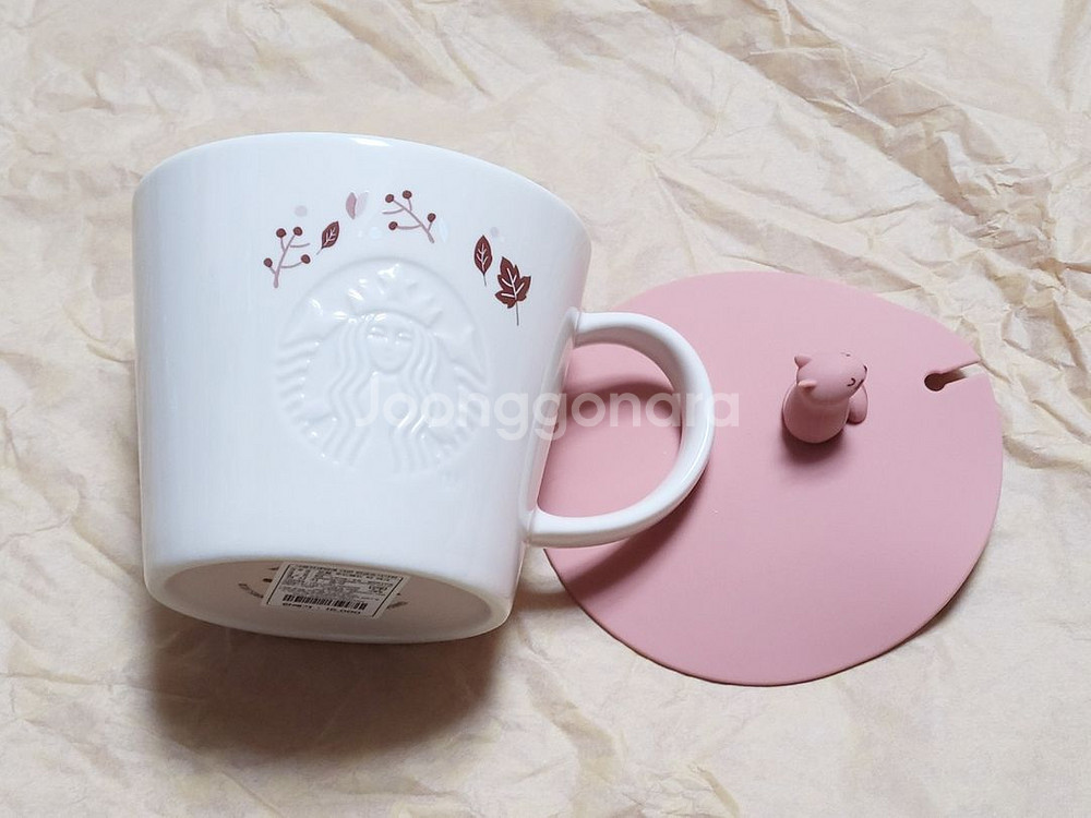 스타벅스 오텀 우드랜드 다람쥐 티머그 새상품 미사용--1