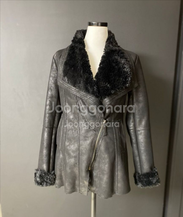 거의새것 페이크퍼 무스탕--1