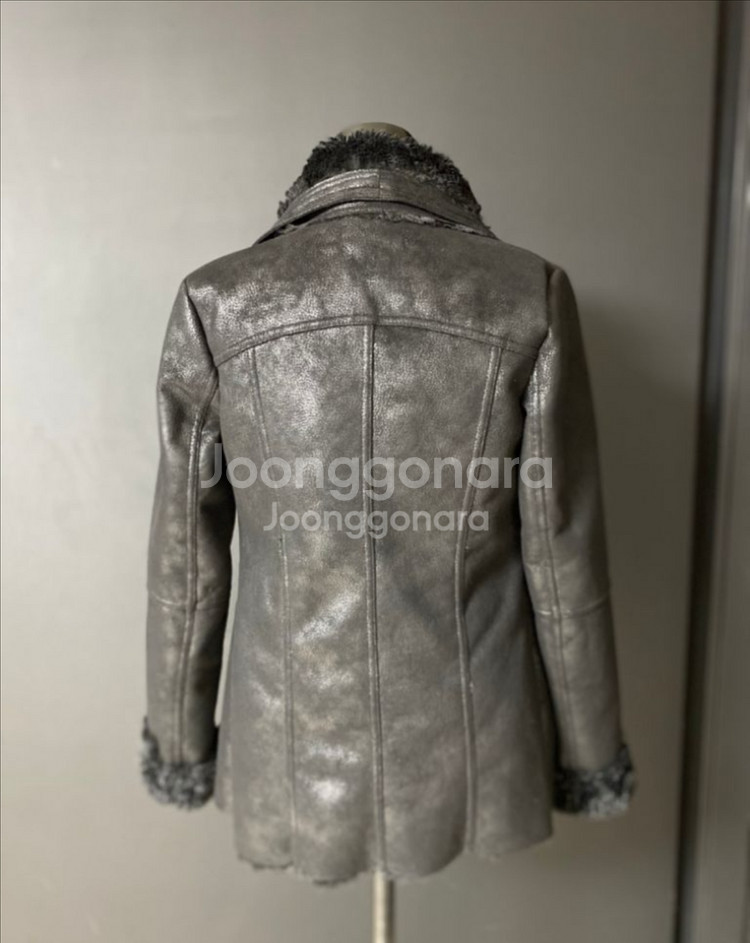 거의새것 페이크퍼 무스탕--2