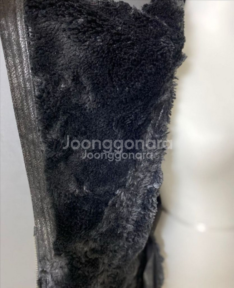 거의새것 페이크퍼 무스탕--3