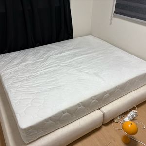 패브릭 호텔식 침대프레임+매트리스